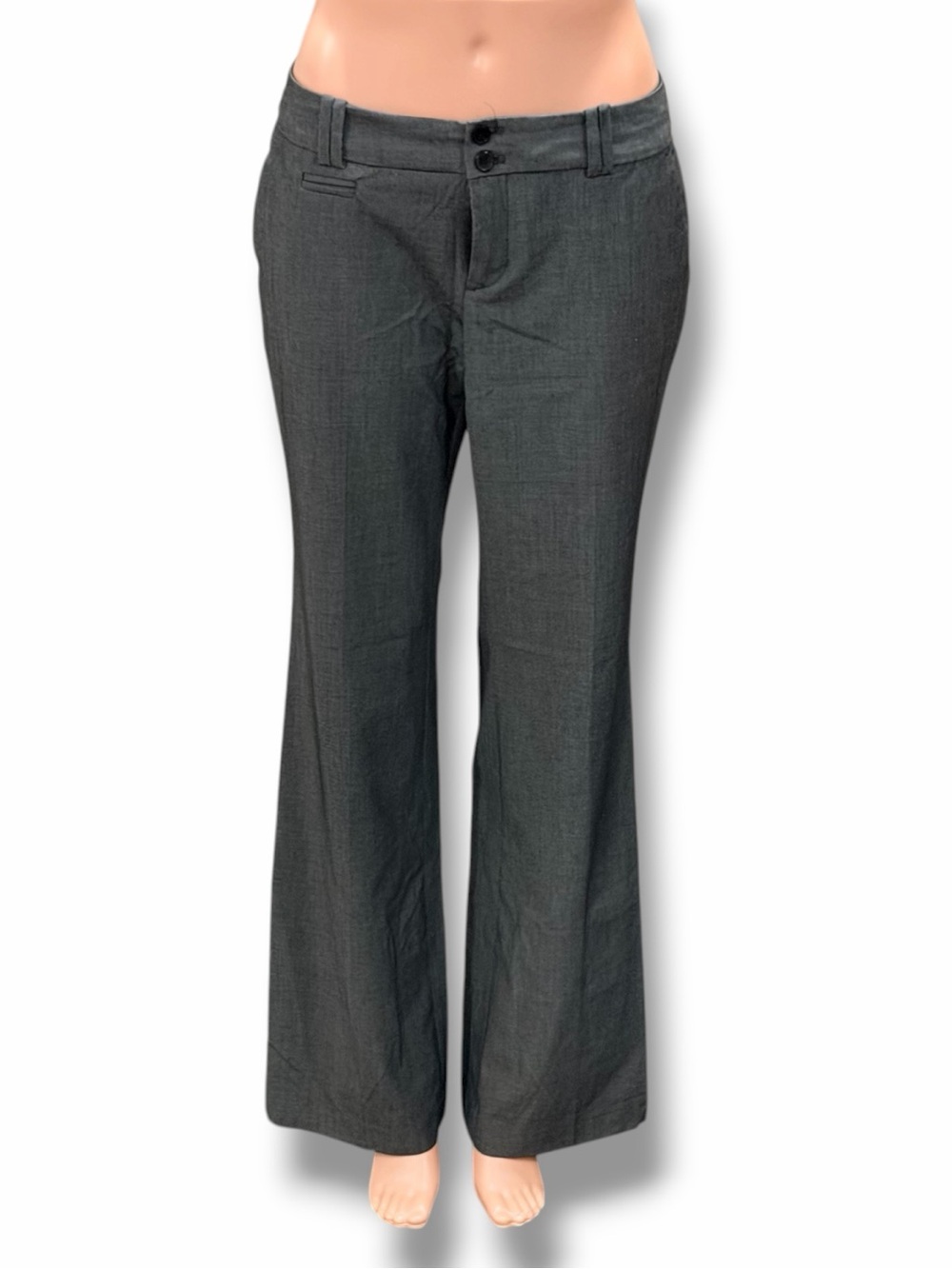 Calvin Klein Women’s Charcoal Gray Dress Pants in the Size 4